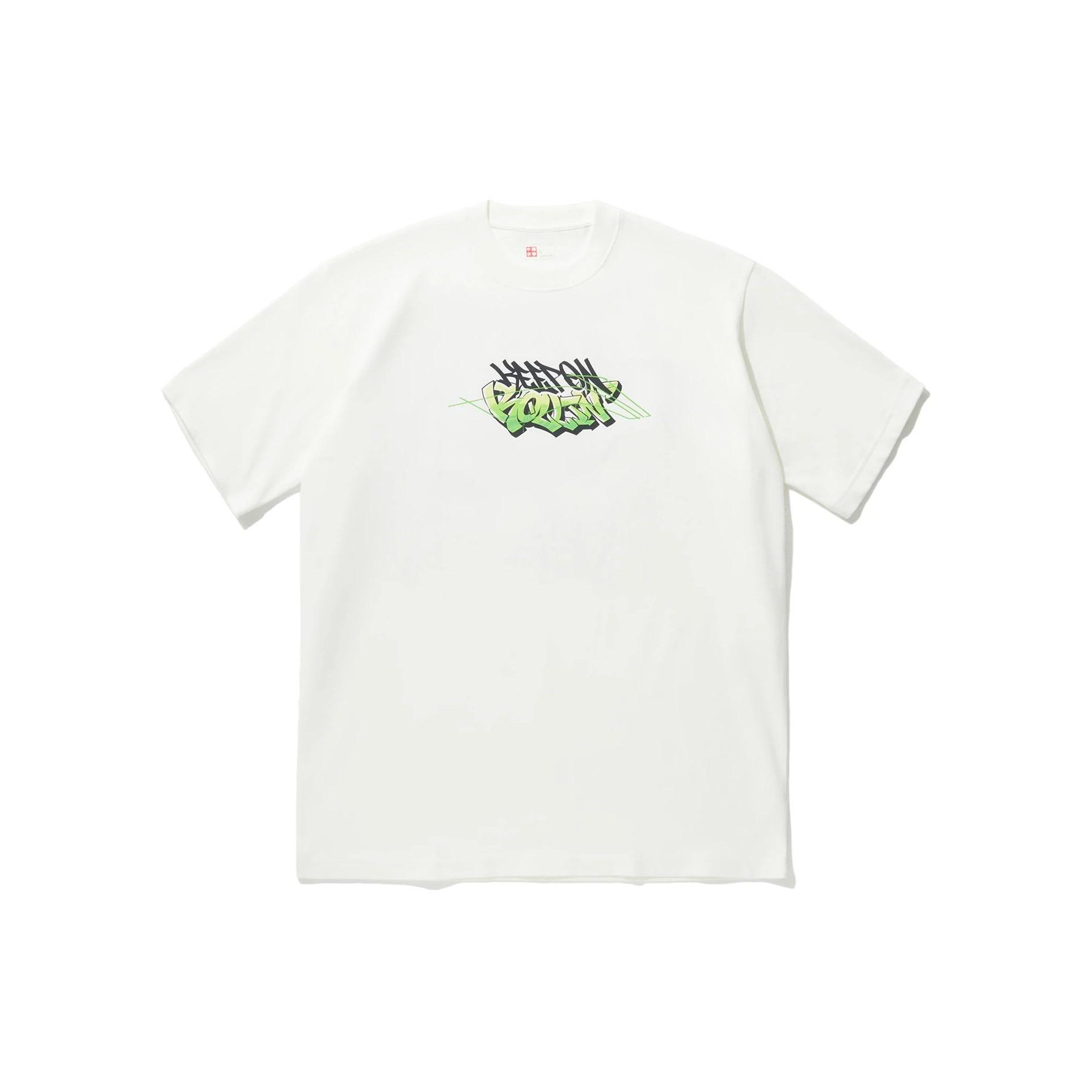 Li-Ning Keep On Rollin Graphic T-shirt  White  Men s AHSU225-5 L