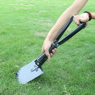 Folding Shovel Heavy Duty Sand Shovel Multifunctional Camping Gadgets Portable Hiking Supplies For Mountain Climbing Outside