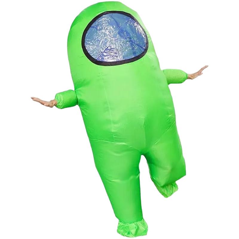 Helovīna Astronauta Piepūšamais Cosplay Vilkatēna Tērps