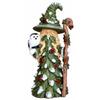 Santa Claus/Snowman/Witch Christmas Desktop Ornament Resin Snowman Figurine  Holiday Decor