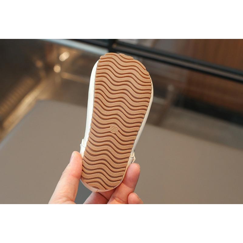 Solid Color Simple Children's Round-Toe Flats | Shallow-Mouth Soft-Sole Shoes for Toddlers & Young Girls Elegant Youth Shoes