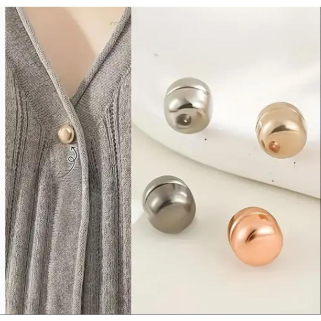 Mode Hemd Hose Magnetischer Clip, Kompakter Abnehmbarer Magnetischer Clip - Geeignet für Hemden, Kragen, Manschetten, Schals - Mischfarbige Dekorative Accessoires