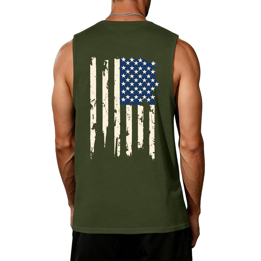 Herren Hemden 4. Juli USA Muskel Tanktops Patriotische Tanktops