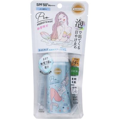 KOSE COSMEPORT Sankat MK Pro D All-in-One UV Mousse Light 60g SUNCUT Sun Care Důkladně protřepejte nádobku nahoru a dolů, dokud se kulička v nádobce nerozsvítí.