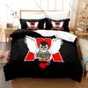 Cool Hajime No Ippo Bedding Set Duvet Cover + 2 Pillowcases Boxing Sports Anime Ippo Makunouchi Fighting Cool Bedroom Decor