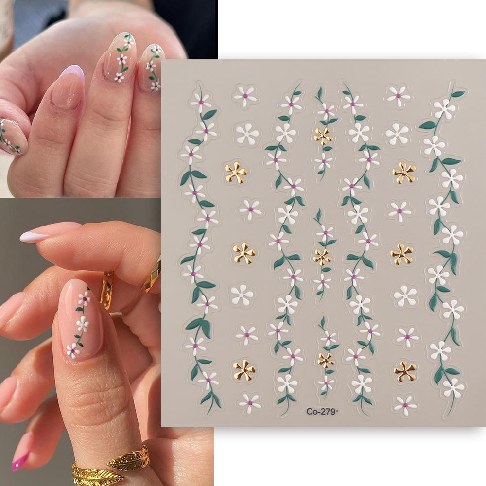3D Starfish Goldfish Jelly Stickers for Nails, Phones, iPads & Planners