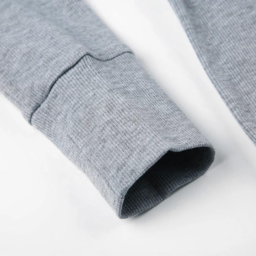 VAYLA Casual Streetwear Basic Hooded Pockets Sweatshirt Tracksuit Solid Long Sleeve Hoodies