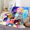 Soft Warm Anime Curly Hair Steven Universe Living Room Sofa Cover Carpet for Beds Decoration and Picnic Blanket for Kids