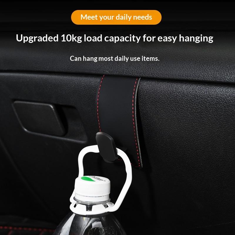 Car Seat Hook Universal Hidden Back Hanger  Durable Organizer for Kids Toy Bag Storage in Vehicle