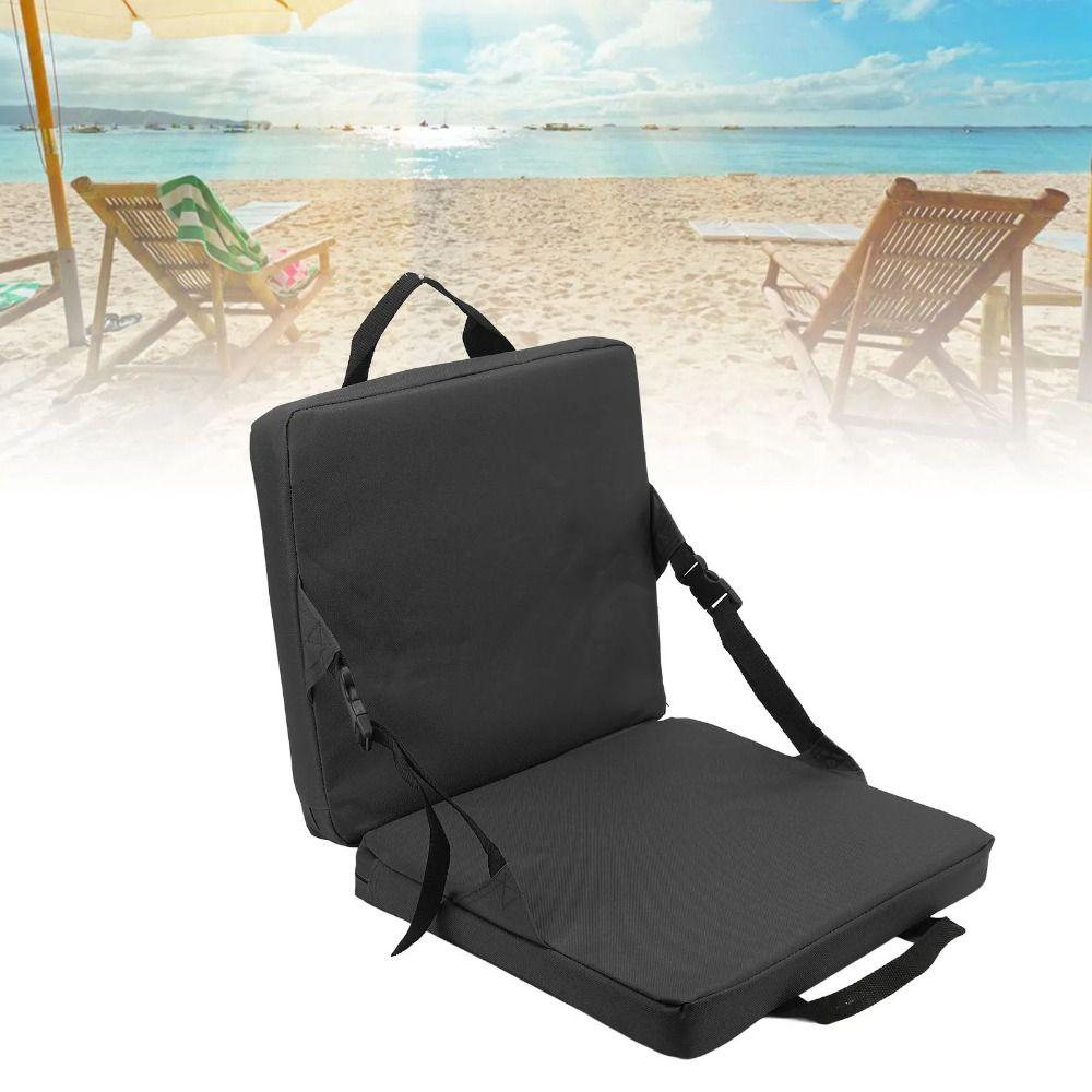 Soft Sponge Cushion Beach Chair Cushion Durable Construction Backrest Seat Mat  Sports Stands