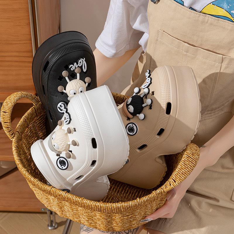 Women's Thick-Soled EVA Sandals & Slippers: Summer Comfort for Home & Couples