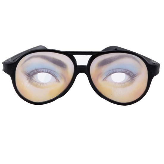Joke Funny Fake Eyes Disguise Glasses for Masquerade Halloween Costume Party
