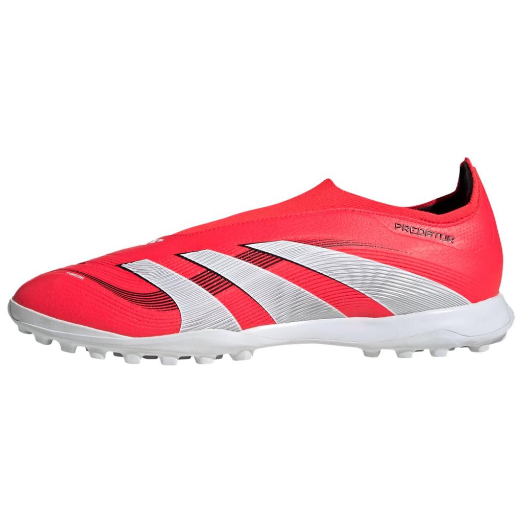 Adidas Scarpe da ginnastica unisex Predator League Laceless TF Pure Victory Pack Rosso Lucido Bianco Nuvola Nero Core ID3824