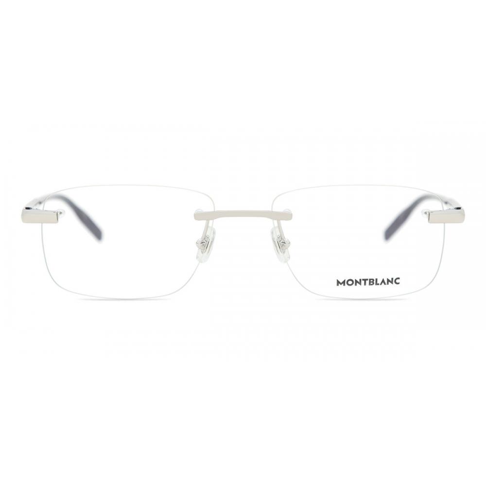 

Mont Blanc Mb0088o 002 Men Eyeglasses Silver/56