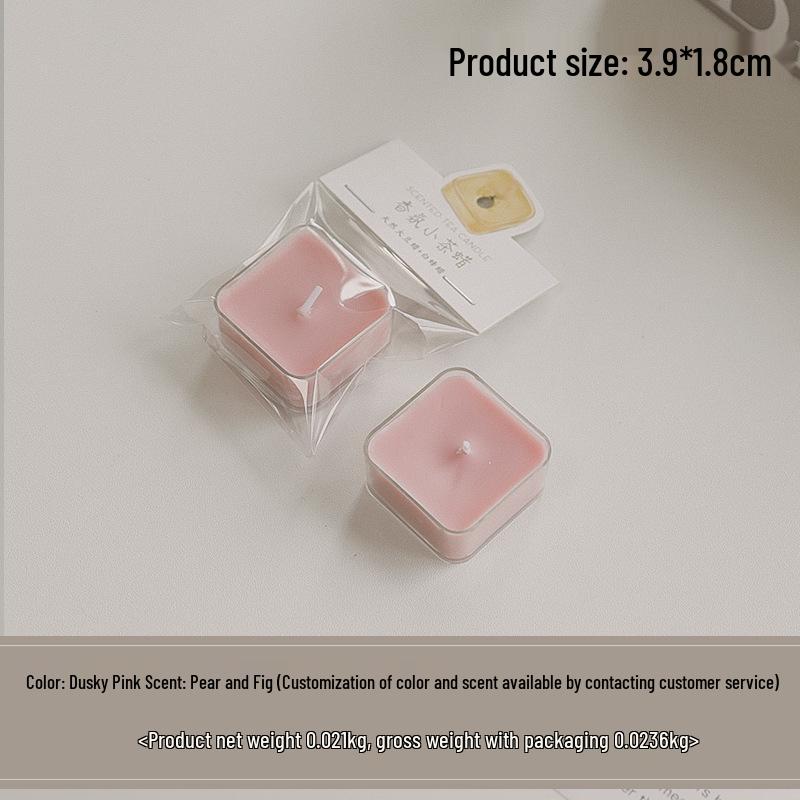 Colorful Heart-Shaped Scented Tealight Candles for Aromatherapy and Celebrations