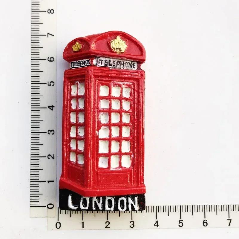 British Fridge Magnets London Bus  Big Ben Manchester Windsor Oxford Bear England Magnetic Fridge Stickers Collection Gifts