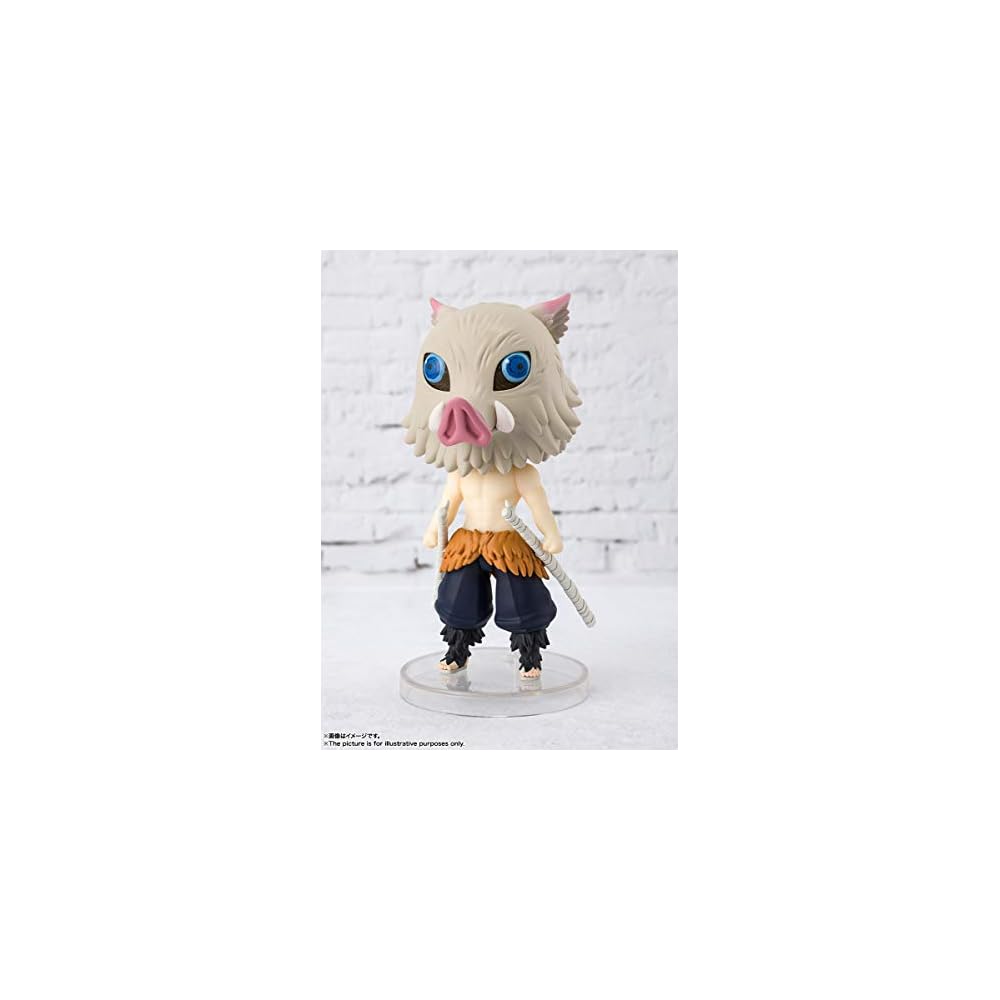 TAMASHII NATIONS Figuarts mini Demon Slayer Inosuke Hashibira 90mm PVC ABS Painted Action Figure