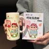 Crayon Xiaoxin Mug New Water Cup High School High School Value Dormitory Home High Temperature Resistant Coffee Cup Birthday Gift
