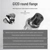 KUICC GX20 Flange Aviation Connector Set