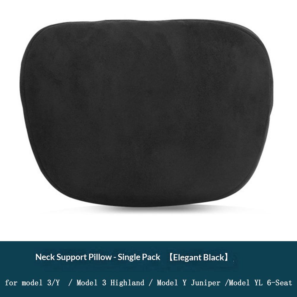 For Tesla Model 3 Highland Model Y Juniper Model YL 6-seat Model Y 3 High Quality Car Neck Pillow Soft Car Neck Support Cushion