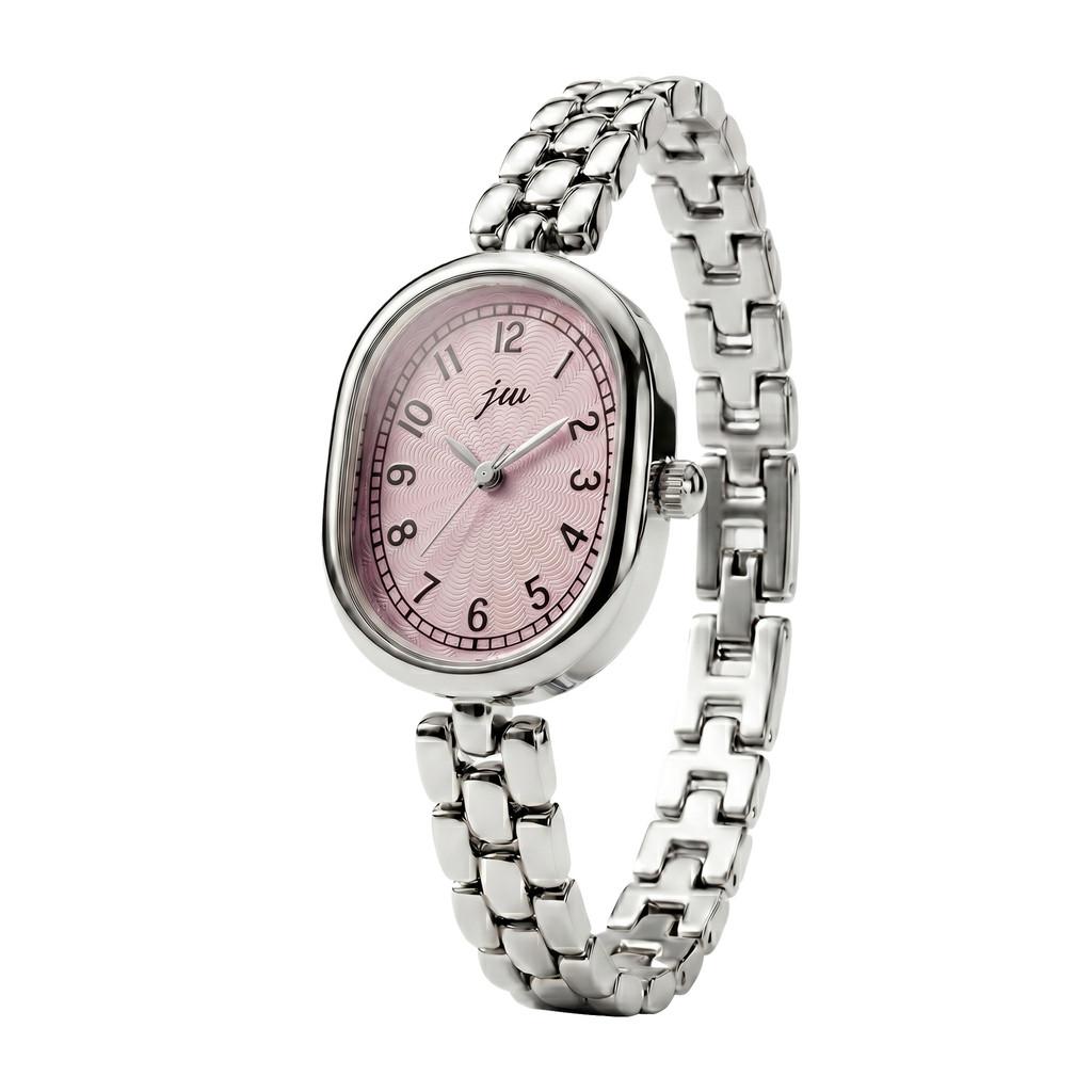 Orologio da Donna Classico al Quarzo con Cassa in Lega Dorata e Quadrante Decorativo per Accessori di Moda