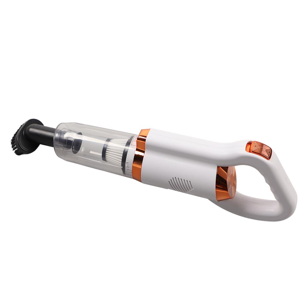 Kabelloser Staubsauger Leichter Stabstaubsauger mit 8500PA Starker Saugkraft 500ml Staubbehälter Handstaubsauger für Hartboden Teppich