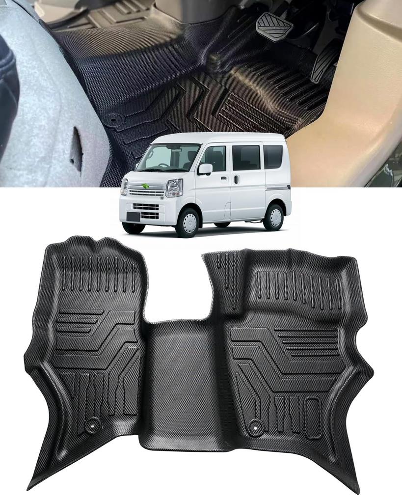 Cartist Car Floor Mats, First Row Floor Mat, 3D Floor Mat, TPE Material, Waterproof,