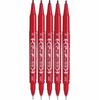 Zebra Extra Fine 5 Oil-Based Pen, Maki, Tip, Red, Pens, P-MO-120-MC-R5