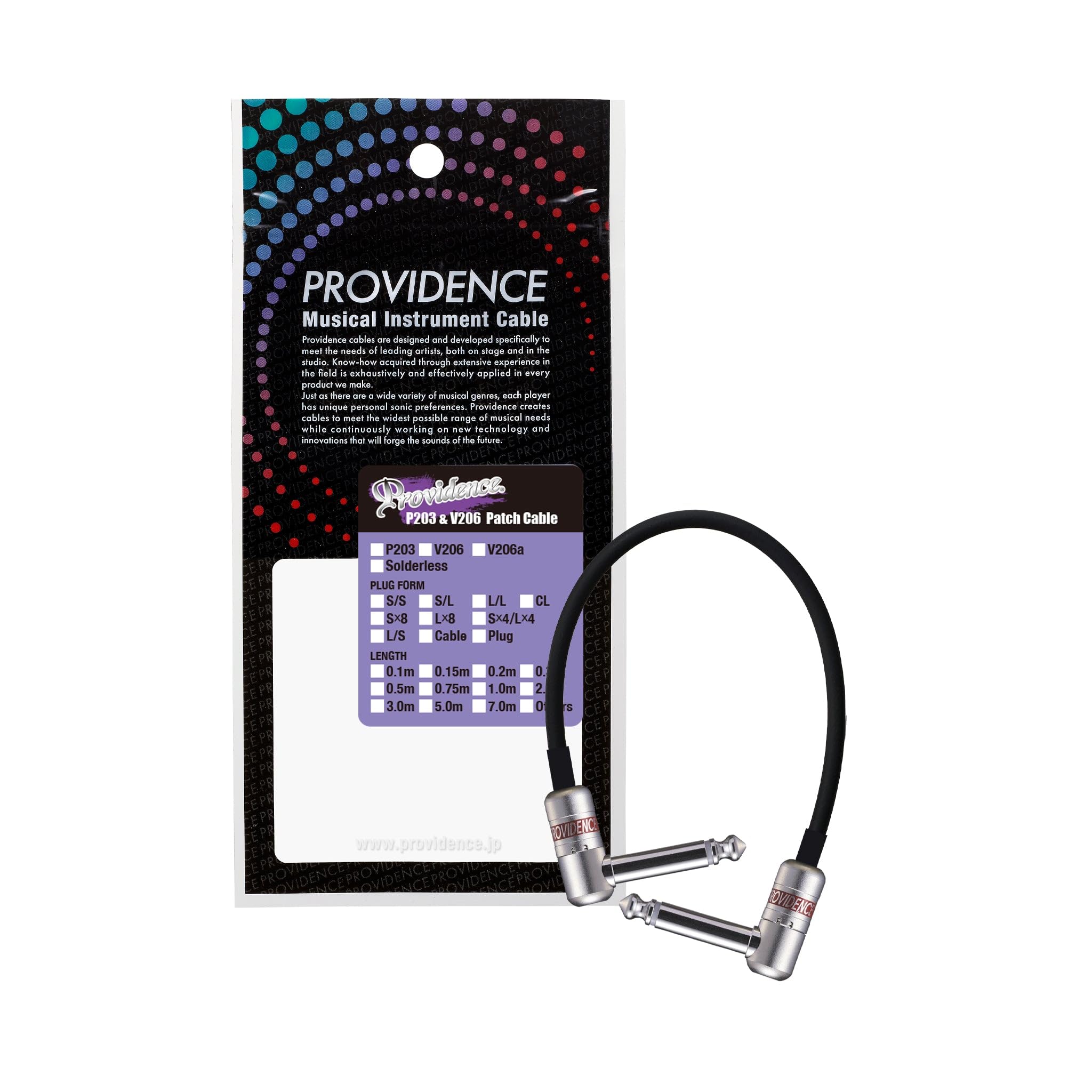 

Providence V206 15cm LL Plug Patch Cable (L-TypeL-Type)