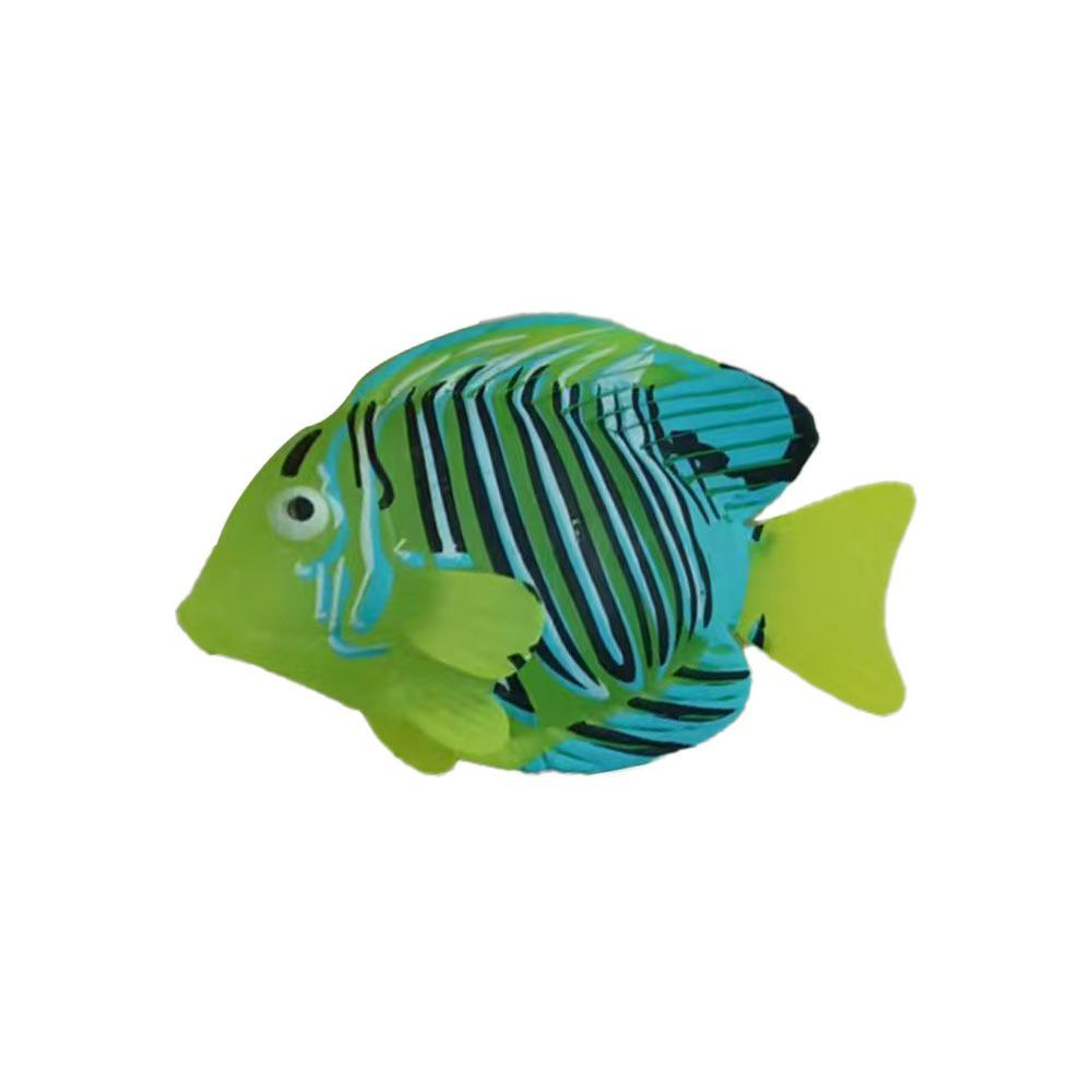 Aquarium Landscape: Swimming Luminous Plastic Fish Decorations