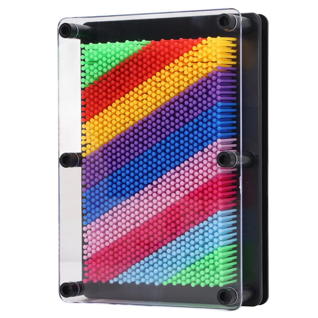 3D Pin Art Board 3D Pin Art Sensory Toy Classic Desktop Novelty Sculpture Impression Needle Art Toy