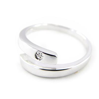 Silver 'Hug' Ring