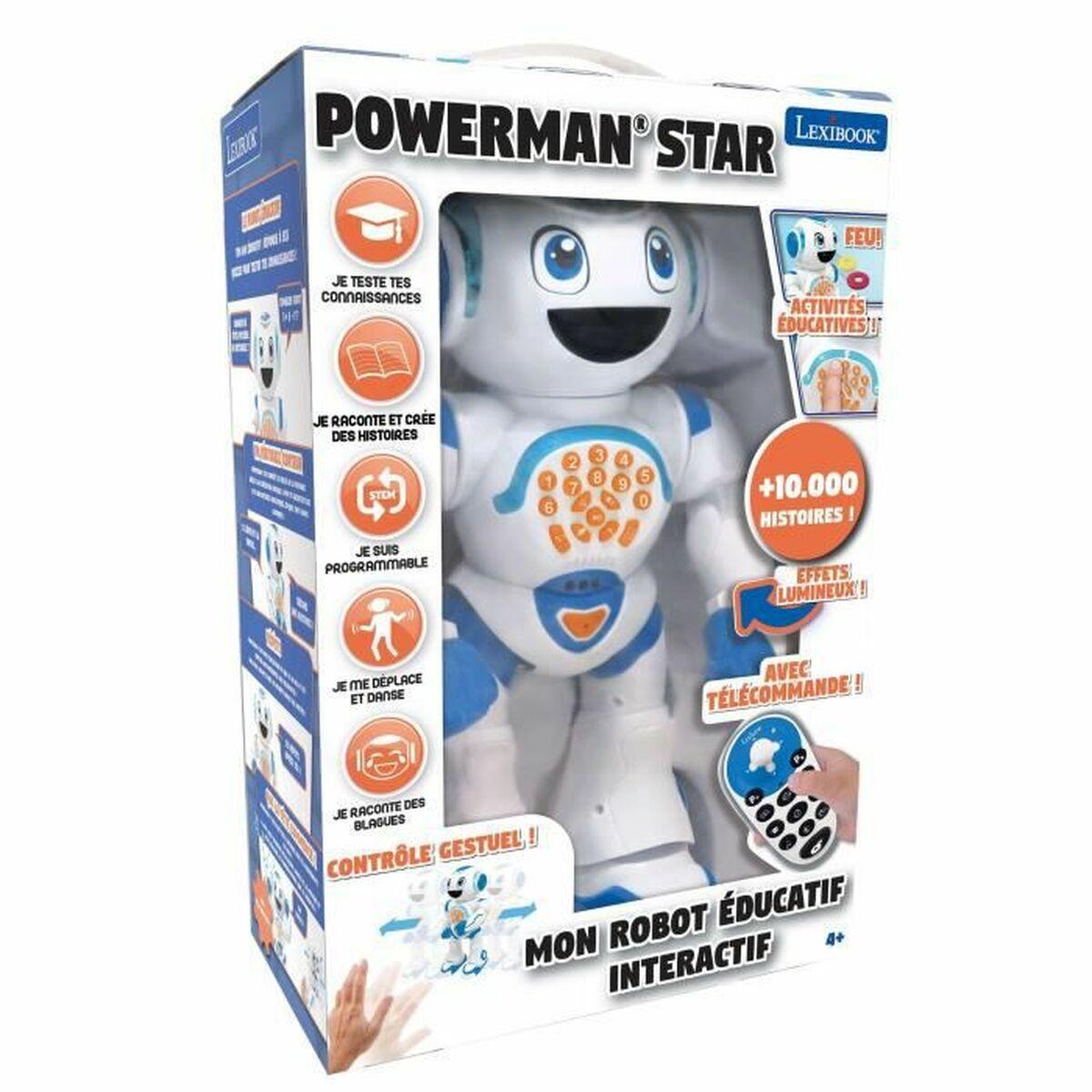 

Интерактивный робот Lexibook Powerman Star TU прозрачный