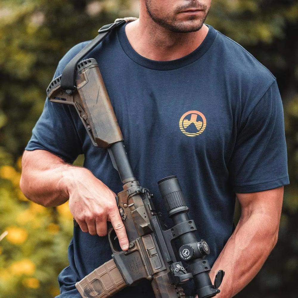 2026 Summer New Cotton Round Neck Shirt Short Sleeve Tactical Tshirt Stick Loose Comfortable Round Neck Unseix Oversize Top