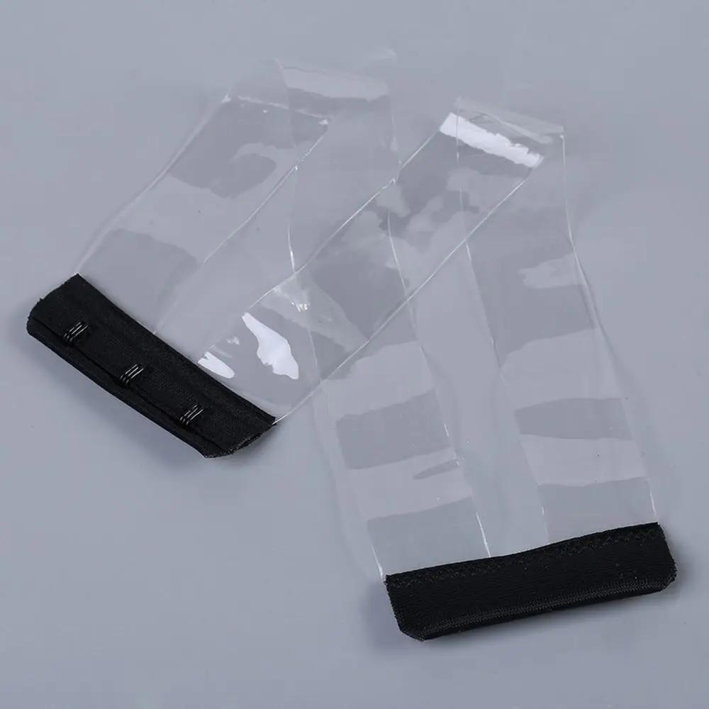 Non Slip Invisible Women Solid Color Elastic Band Transparent Bra Extender Extension Buckle Bra Accessories Bra Buckle