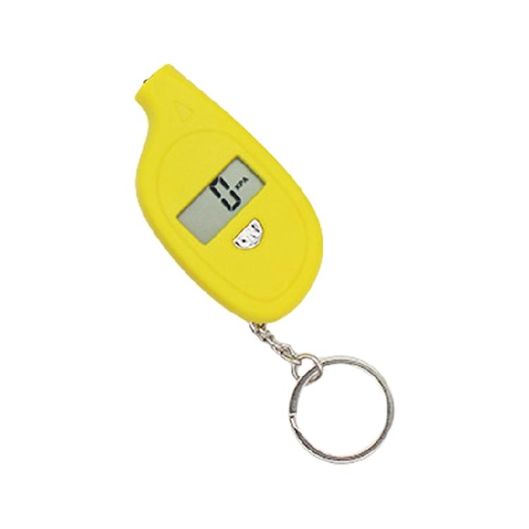 Travel Friendly Mini Tire Pressure Gauge with Keychain For Accurate Monitoring And Peace Mind During Journey Travel