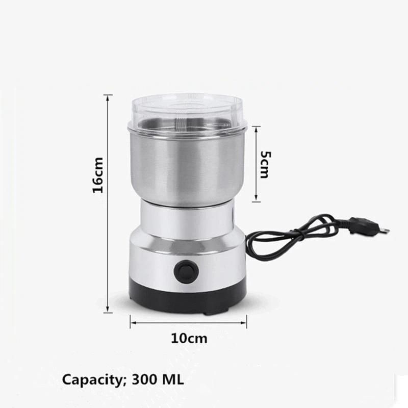 High Power Electric Coffee Grinder Kitchen Cereal Nuts Beans Spices Grains Grinder Machine Multifunctional Home Coffee Grinder