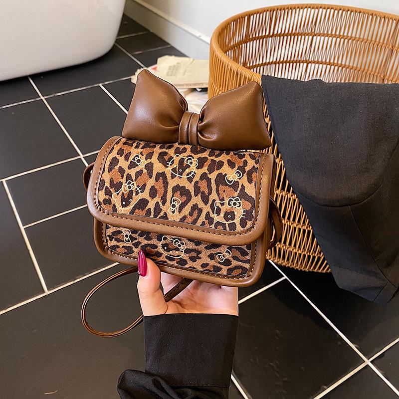 Girls' Bowknot Crossbody Bag - Cute Princess Small Shoulder Coin Purse for Kids