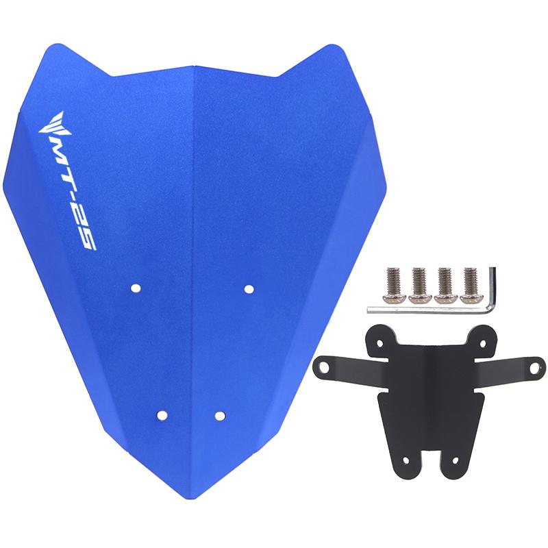 For YAMAHA MT25 MT03 2022 Windshield Windscreen Pare-brise Smoke MT-25 MT-03 Motorcycle Accessories Wind