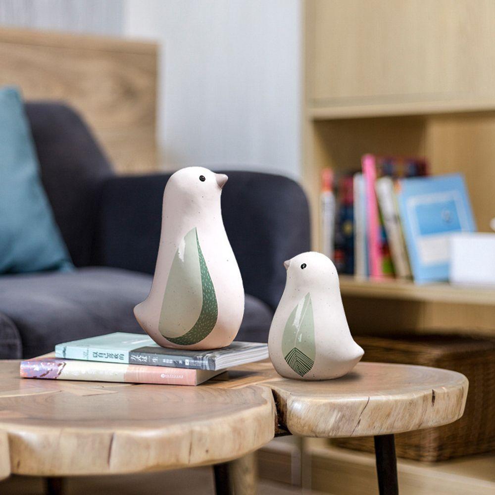 Sculpture Living Room Table Decoration Bird Statue Background Decor Ceramic Ornaments Ceramic