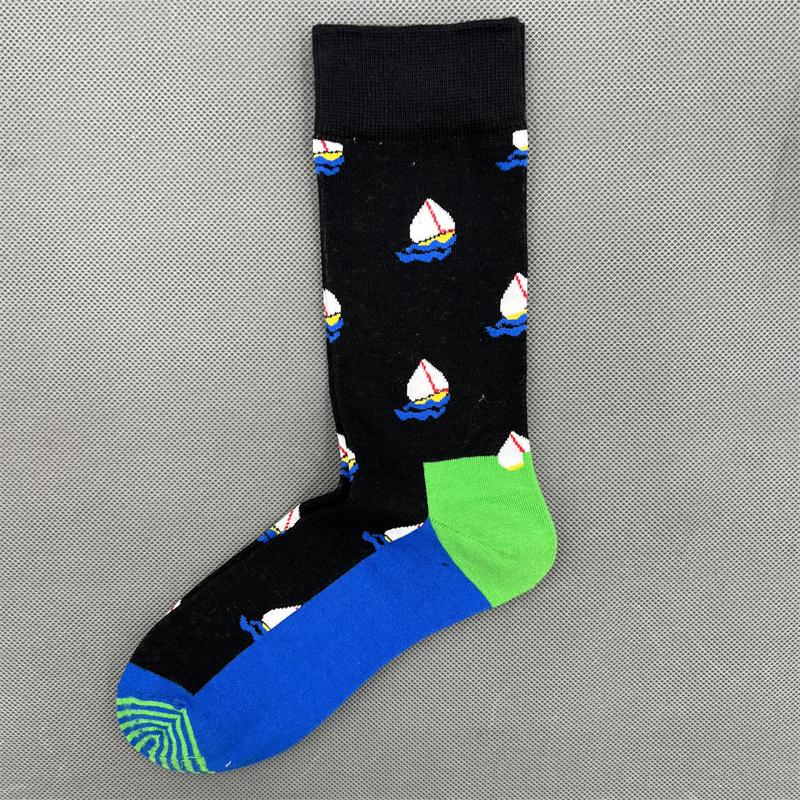 Happy Socks Women's Unisex Combed Cotton Sock Cherry Strawberry
