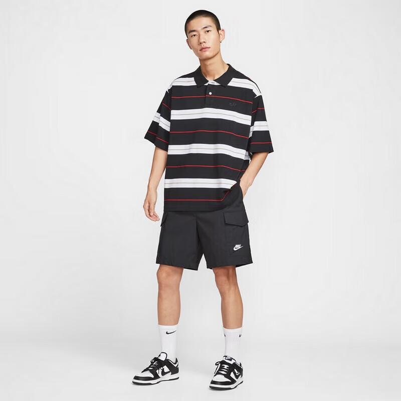 Nike Men's Club Stripe Polo Shirt