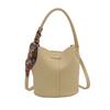 Stylish And Trendy Korean Aesthetic Bucket Bag For Women In Black Blue Yellow White