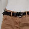 BT8051 Ornate Western Buckle Cowhide Belt 28mm Size 3