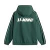 Li-Ning Ruffle Casual Hooded Versatile Comfortable Windbreaker Men Outerwear Dark-Green AFDV443-1
