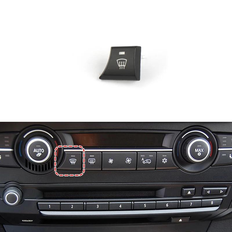 Car Interior Accessory Replacement For BMW X5 E70 X6 E71 AC Heater Climate Air Conditioning Control Panel Fan Speed Button Cover