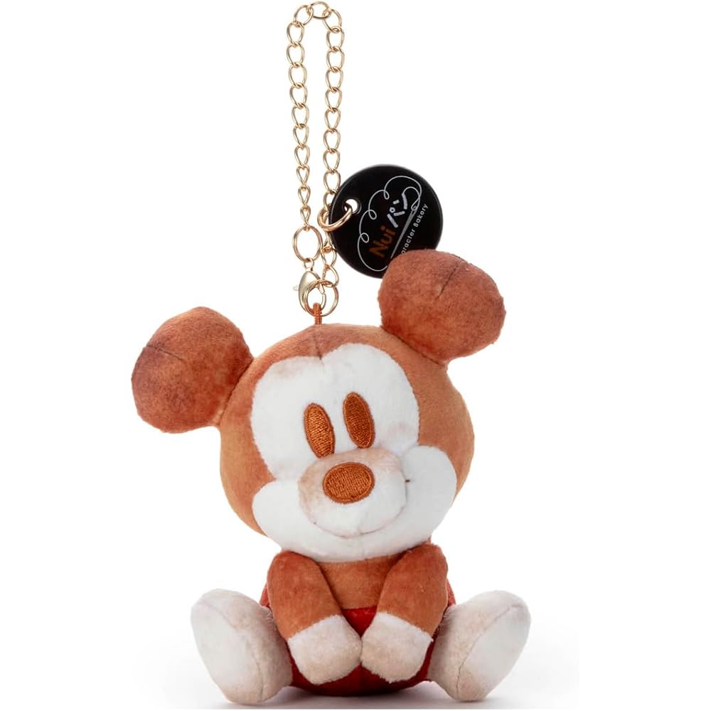 Disney NuiMOs Mickey Mouse Plush Doll with Chain Strap 19cm Height Character Toy