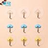 Camellia Flower Adhesive Hooks (4-Pack)