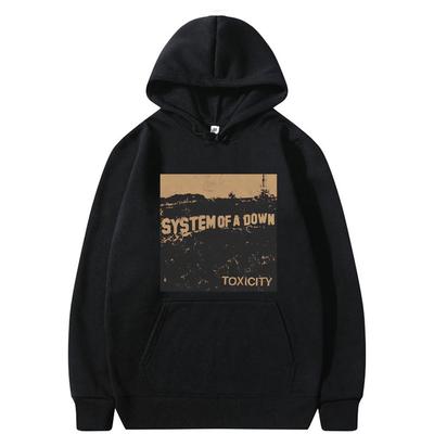 Rock Band System of A Down Toxicity Music Album Cover Hoodie Men Fashion Casual Pullover Male Alternative Metal Music Hoodies