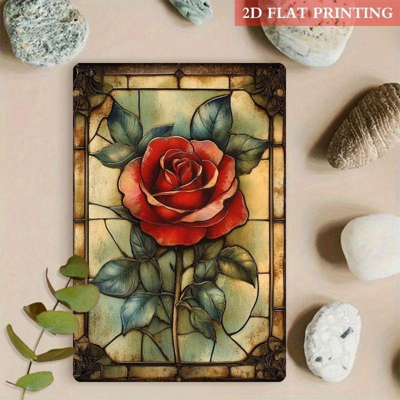 Metallschild im Valentinstags-Thema für Bar, Café, Restaurant